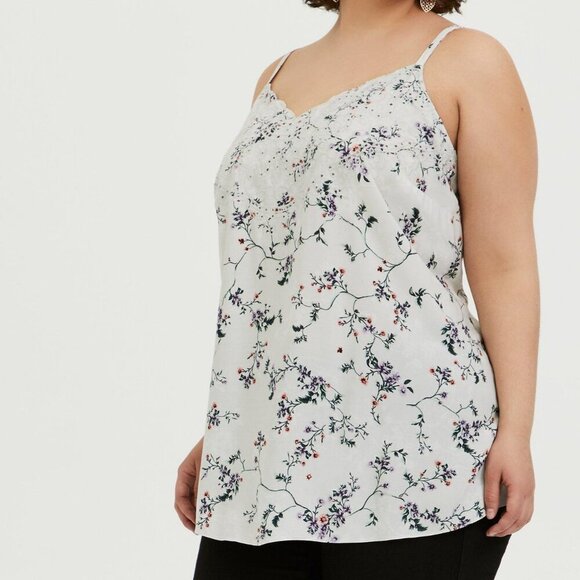 Sophie Eyelet Swing Cami - Picture 1 of 6